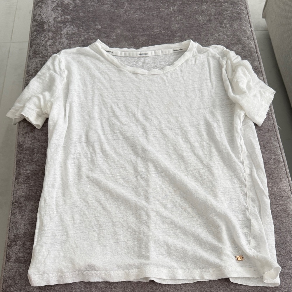 Zimmermann White Women T-Shirt Size 0